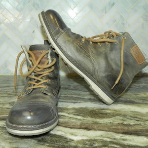 Bull Boxer Gelos Cap Toe Boot Size 